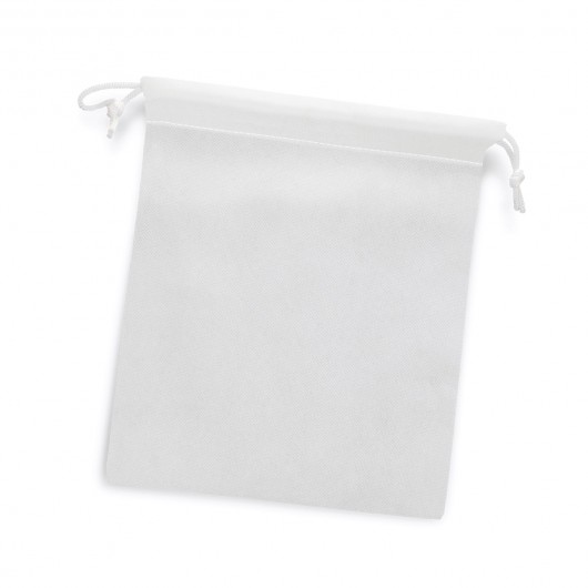 Medium Drawstring Gift Bags White